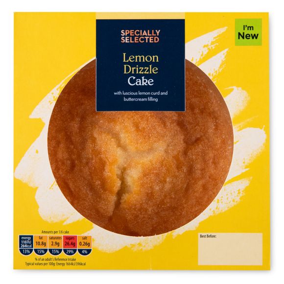 Specially Selected Lemon Drizzle Cake 399g